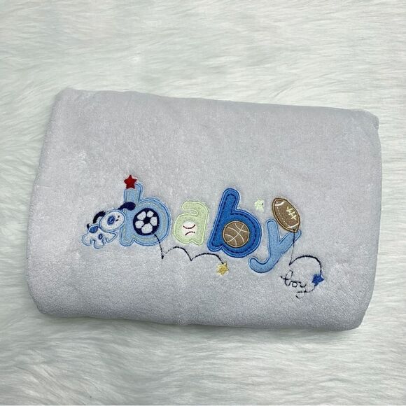 BUNDLE (3) Baby Boy Blankets - Picture 2 of 6